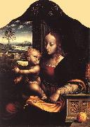 CLEVE, Joos van Virgin and Child vfhg oil painting artist